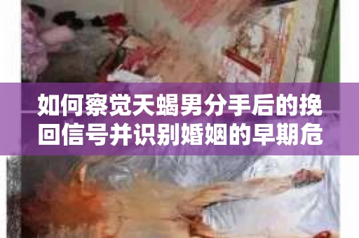 如何察觉天蝎男分手后的挽回信号并识别婚姻的早期危机？怎么办？