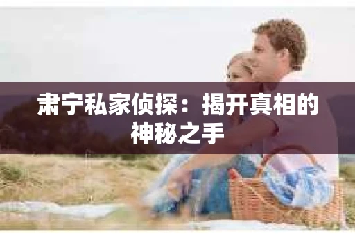 肃宁私家侦探：揭开真相的神秘之手