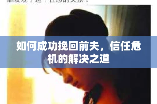 如何成功挽回前夫，信任危机的解决之道